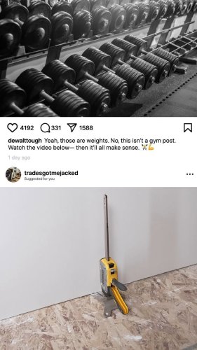 Video post from dewalttough.