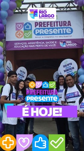 Video post from prefeiturariolargo.