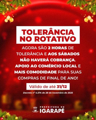 Photo post from prefeituradeigarape.