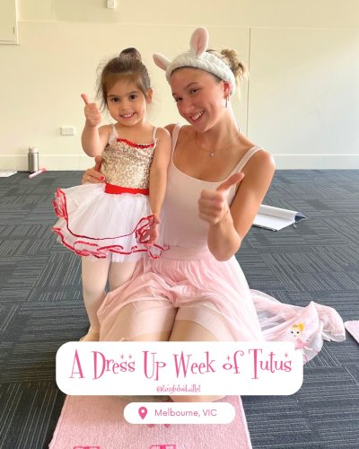 Carousel post from tinytutusballet.