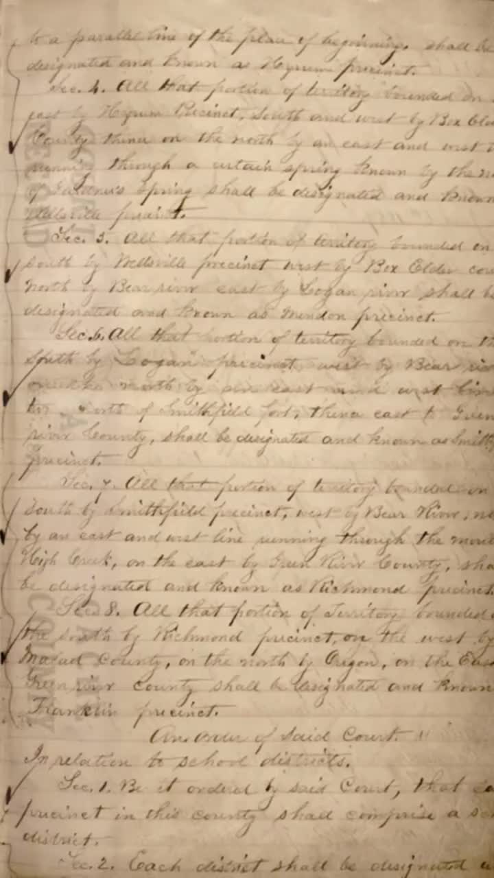 Video post from cachecountygis.