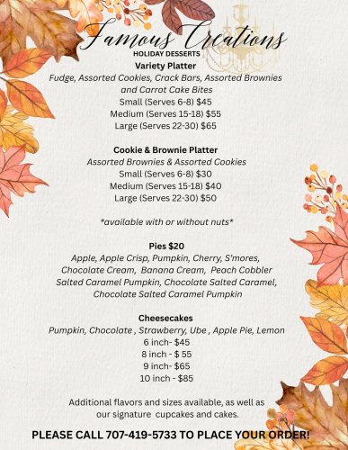 Photo post from famous_creations_catering.