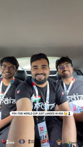 Video post from chessbaseindia.