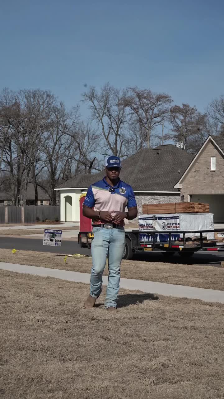 Video post from loosianafenceandpatios.
