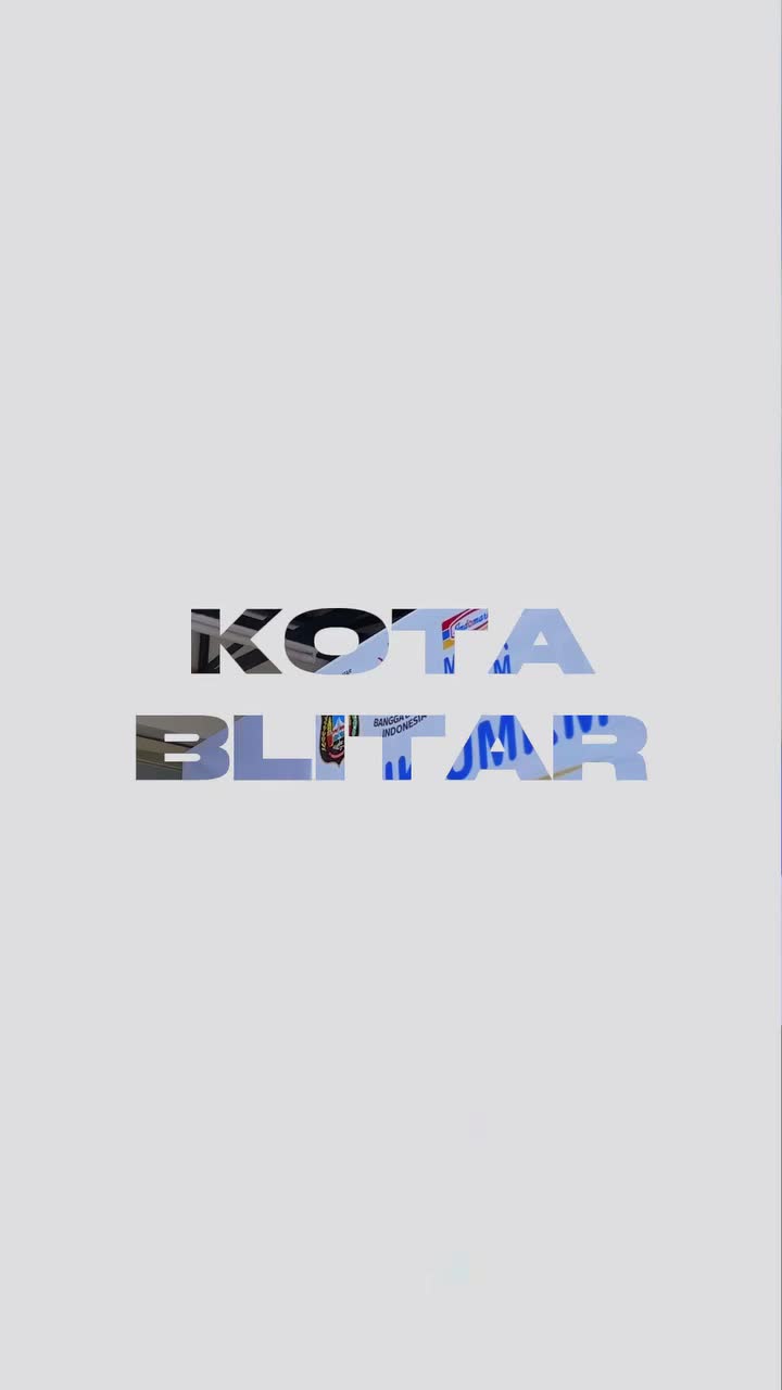 Video post from pemkotblitar.