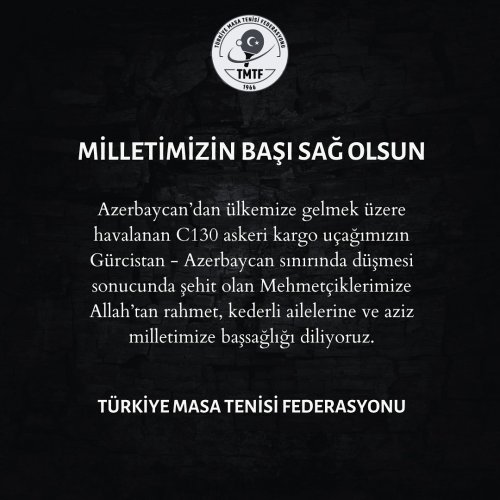 Photo post from turkiyemasatenisifederasyonu.