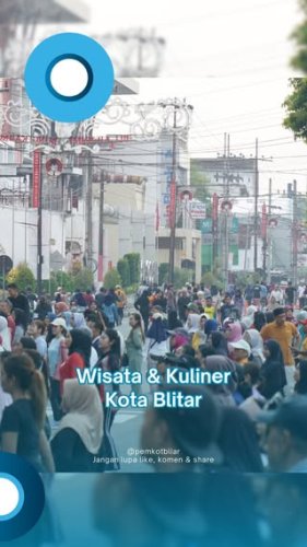 Video post from pemkotblitar.