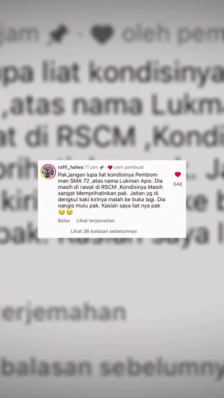 Video post from amanatnasional.