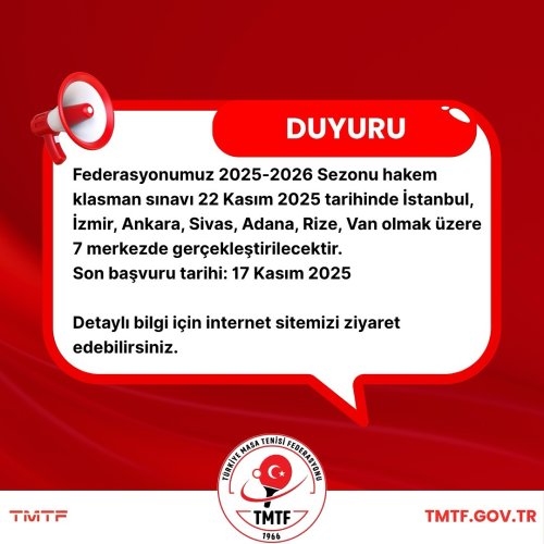Photo post from turkiyemasatenisifederasyonu.