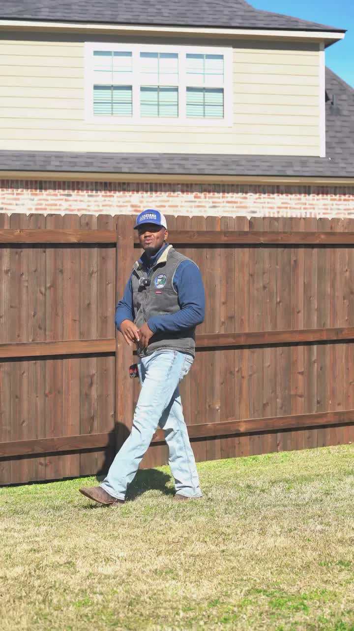 Video post from loosianafenceandpatios.