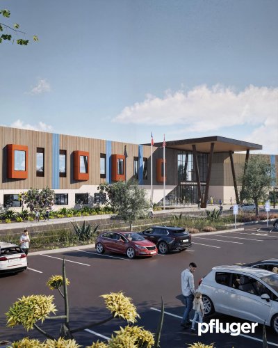 Carousel post from pflugerarchitects.