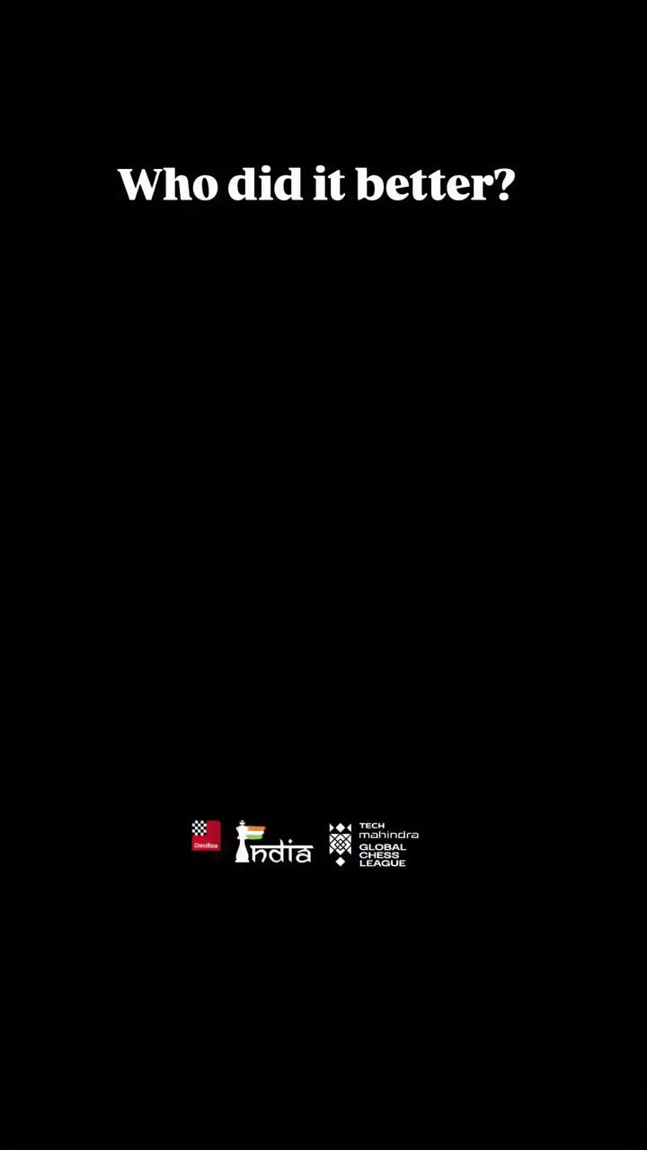 Video post from chessbaseindia.