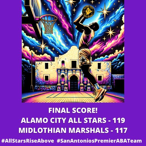 Photo post from thealamocityallstars.