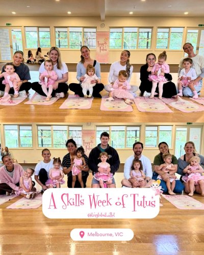 Carousel post from tinytutusballet.