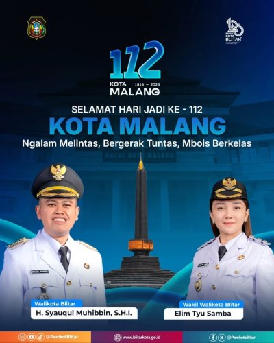 Photo post from pemkotblitar.