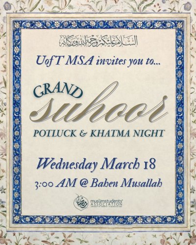 Photo post from uoftmsa.