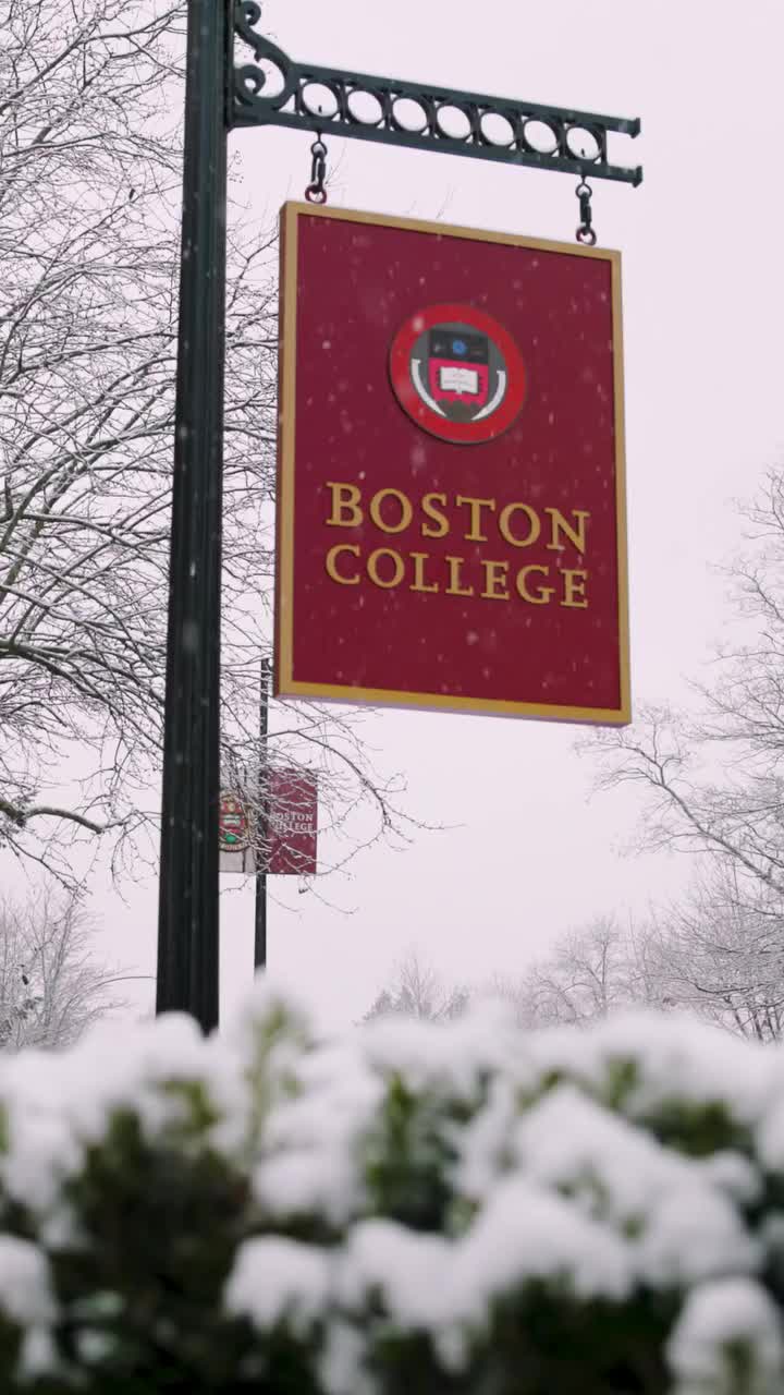 Video post from bostoncollege.