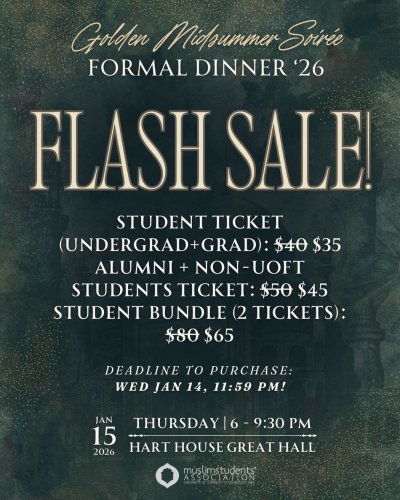 Photo post from uoftmsa.