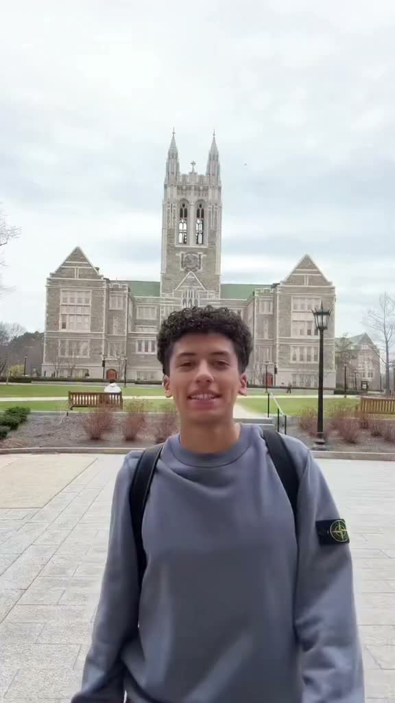 Video post from bostoncollege.