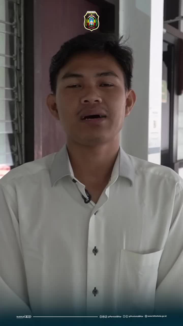 Video post from pemkotblitar.