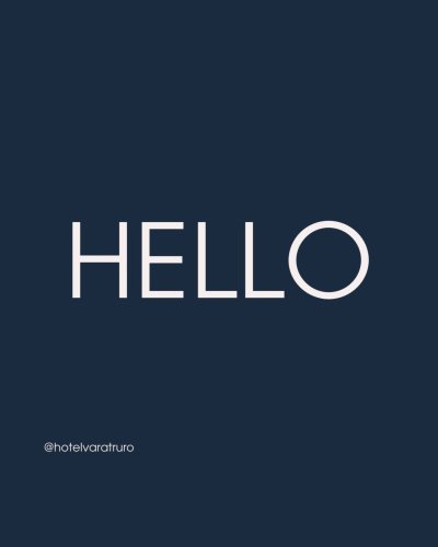 Carousel post from hotelvaratruro.