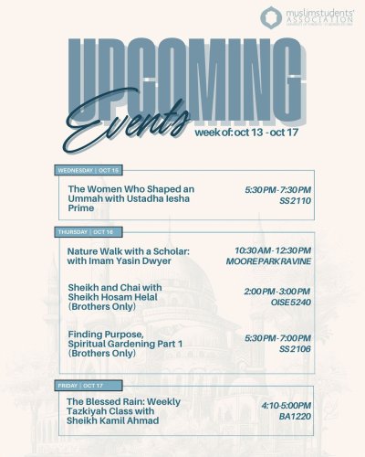 Photo post from uoftmsa.