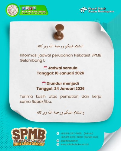 Photo post from sditabubakar.