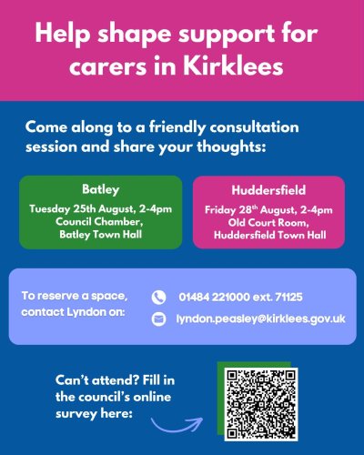 Photo post from carerscountkirklees.