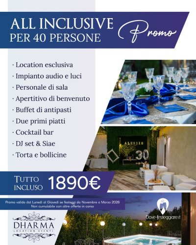 Photo post from dovefesteggiare.it.