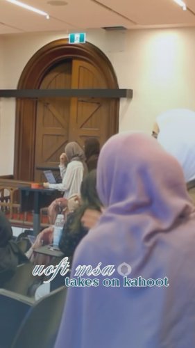 Video post from uoftmsa.