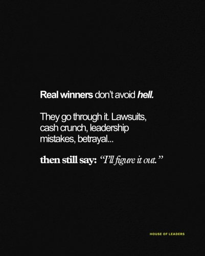 Photo post from houseofleaders.co.