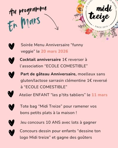 Carousel post from miditreizepontarlier.