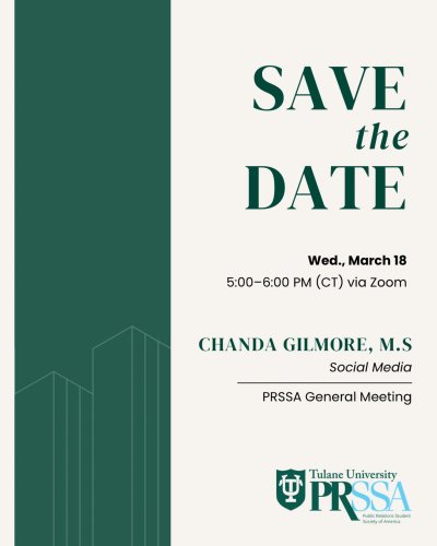Photo post from tulane.sopa.media.and.design.