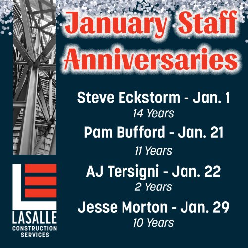 Carousel post from lasalleconstructionservices.