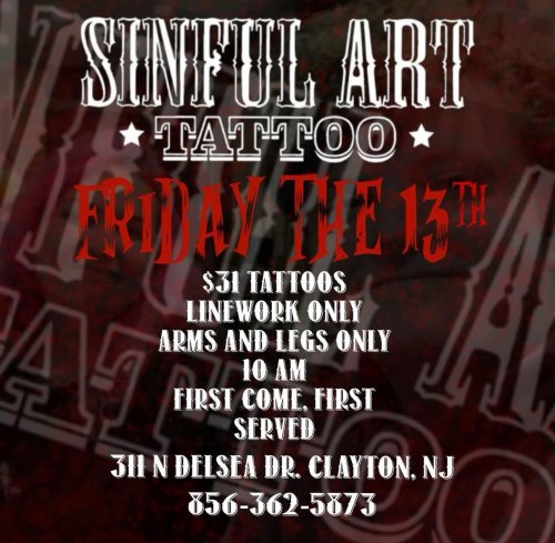 Photo post from sinfulart_tattoo.