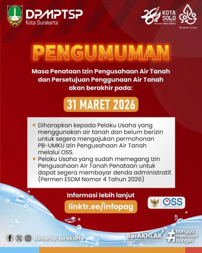 Photo post from dpmptsp.surakarta.