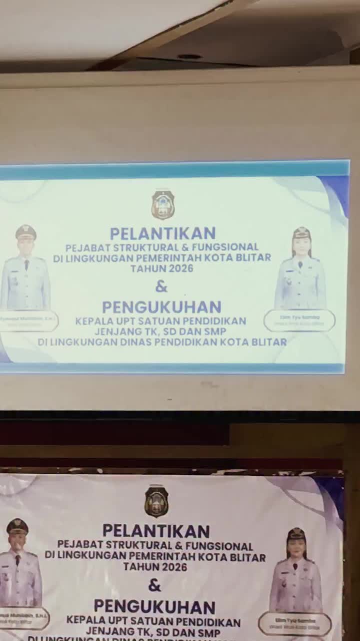 Video post from pemkotblitar.