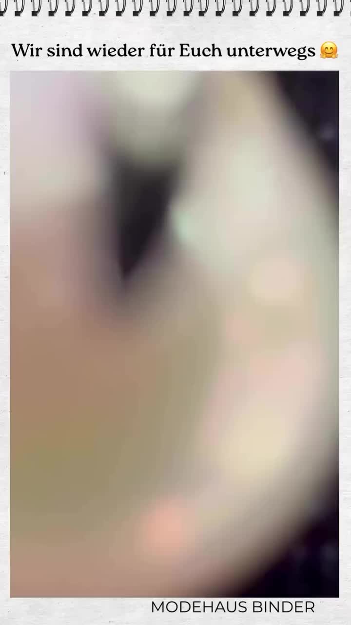 Video post from modehausbinder.