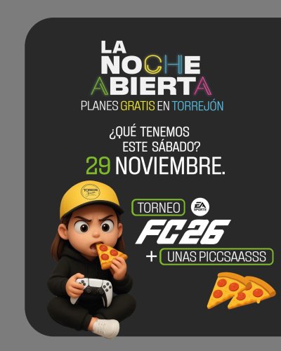 Carousel post from torrejonjoven.