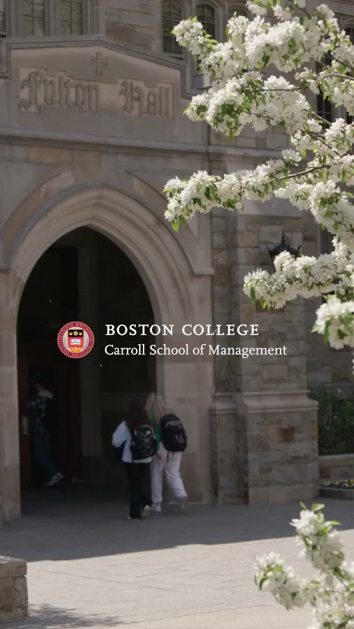 Video post from bostoncollege.