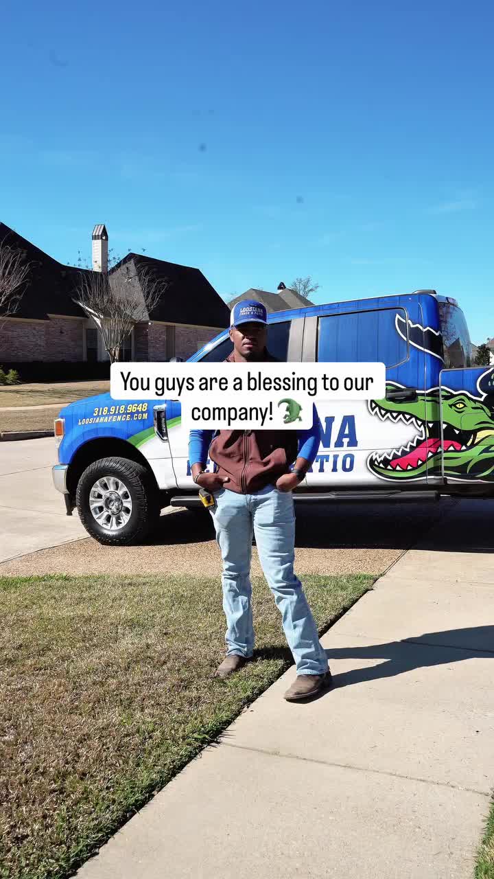 Video post from loosianafenceandpatios.