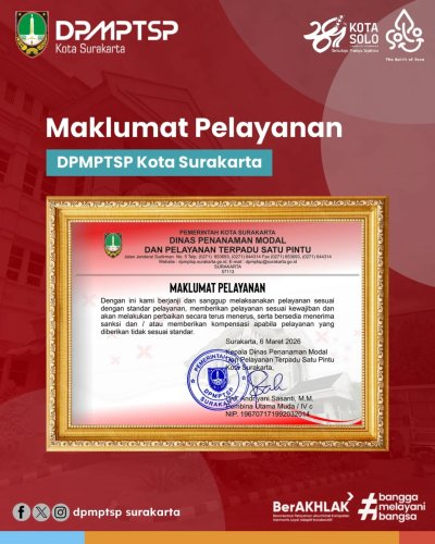 Photo post from dpmptsp.surakarta.