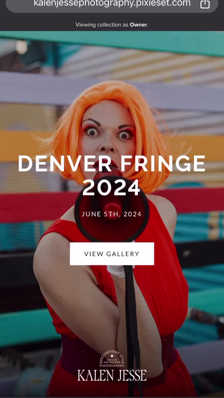 Video post from denfringe.