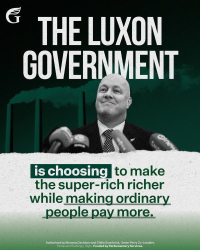 Photo post from nzgreenparty.