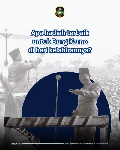 Carousel post from pemkotblitar.