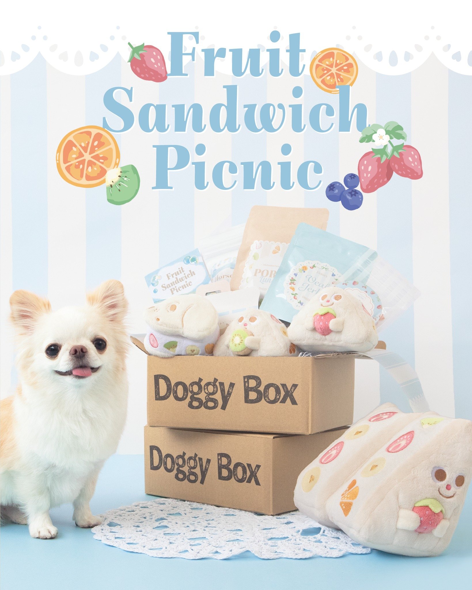 Doggy Box | 毎月サプライズいっぱいのBOXをお届け