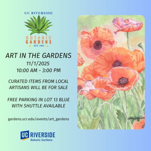 Photo post from ucrbotanicgardens.