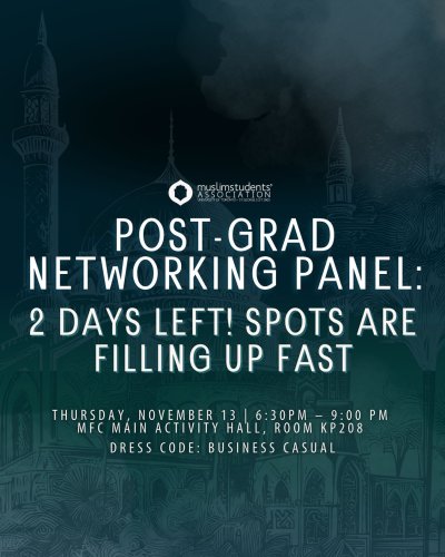 Photo post from uoftmsa.