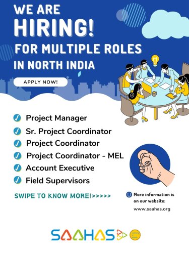 Carousel post from saahas_ngo.