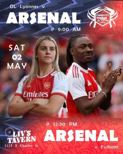 Photo post from charmcitygooners.